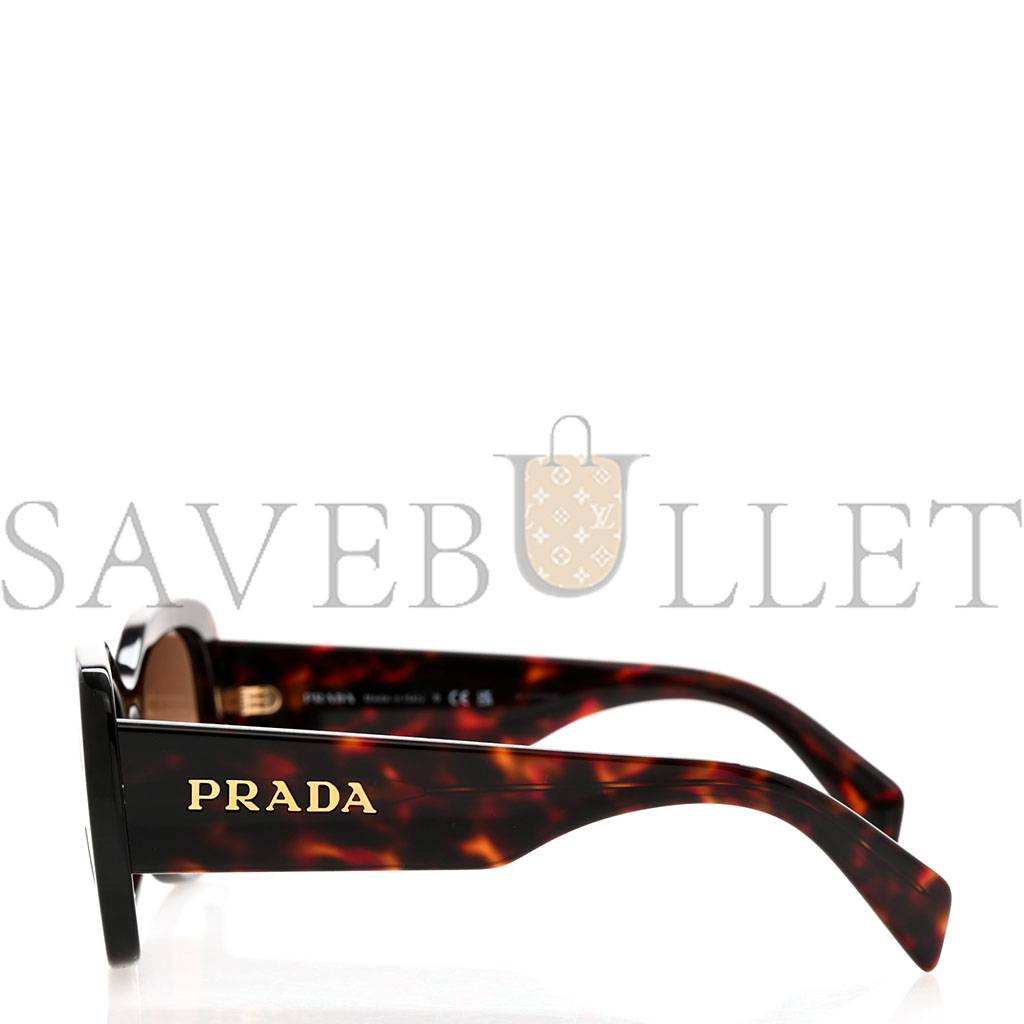 PRADA ACETATE SUNGLASSES SPR A08 TORTOISE