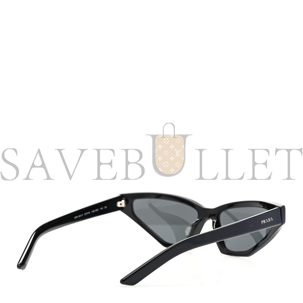 PRADA CAT EYE SUNGLASSES SPR 12V BLACK