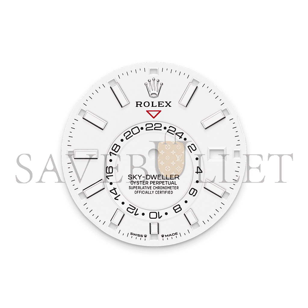 ROLEX SKY-DWELLER OYSTER, 42 MM, OYSTERSTEEL AND WHITE GOLD WATCH 336934