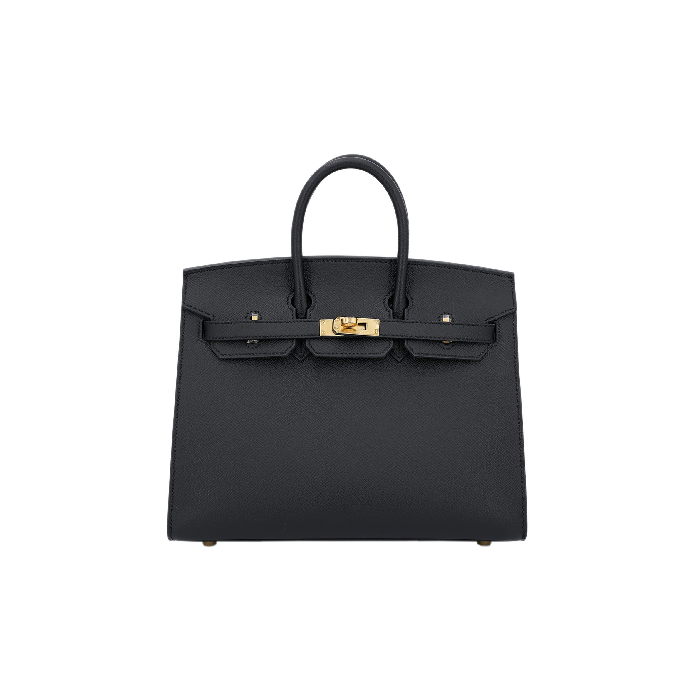 HERMES MASTER BIRKIN 40 89 NOIR BLACK EPSOM LEATHER GOLD BUCKLE BAG 454077 (40*30*21cm)