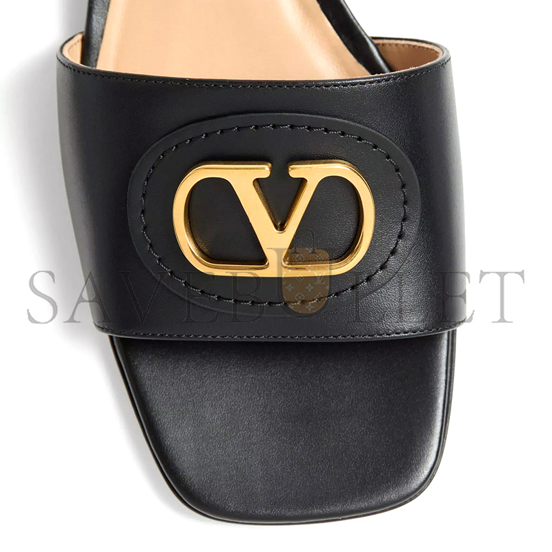 VALENTINO VLOGO SIGNATURE SLIDE SANDAL IN CALFSKIN 20MM 6W0S0LT0DSH_0NO VALENTINO VLOGO SIGNATURE SLIDE SANDAL IN CALFSKIN 20MM 6W0S0LT0DSH_0NO