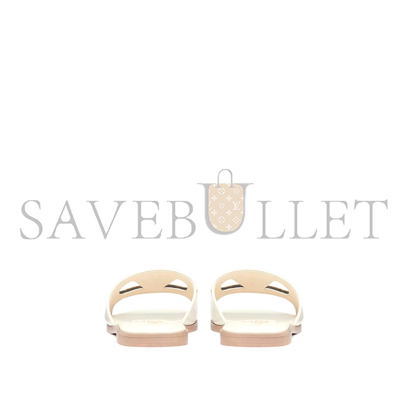 VALENTINO VLOGO CUT-OUT CALFSKIN SLIDE SANDAL 4W2S0IB0RLL_B24 VALENTINO VLOGO CUT-OUT CALFSKIN SLIDE SANDAL 4W2S0IB0RLL_B24