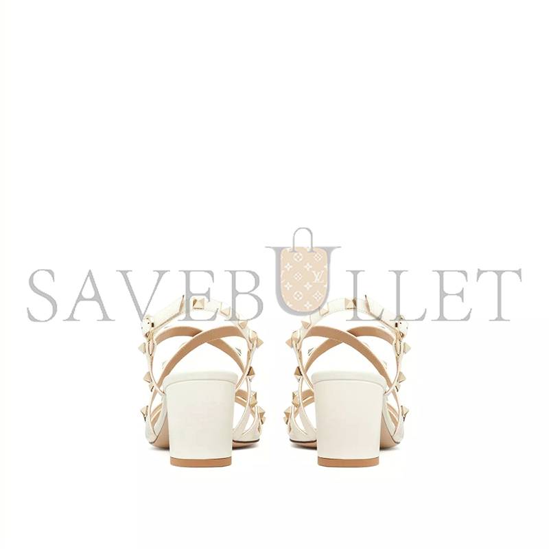 VALENTINO ROCKSTUD CALFSKIN SANDAL WITH STRAPS 60MM 5W2S0HR7VOD_I16 VALENTINO ROCKSTUD CALFSKIN SANDAL WITH STRAPS 60MM 5W2S0HR7VOD_I16