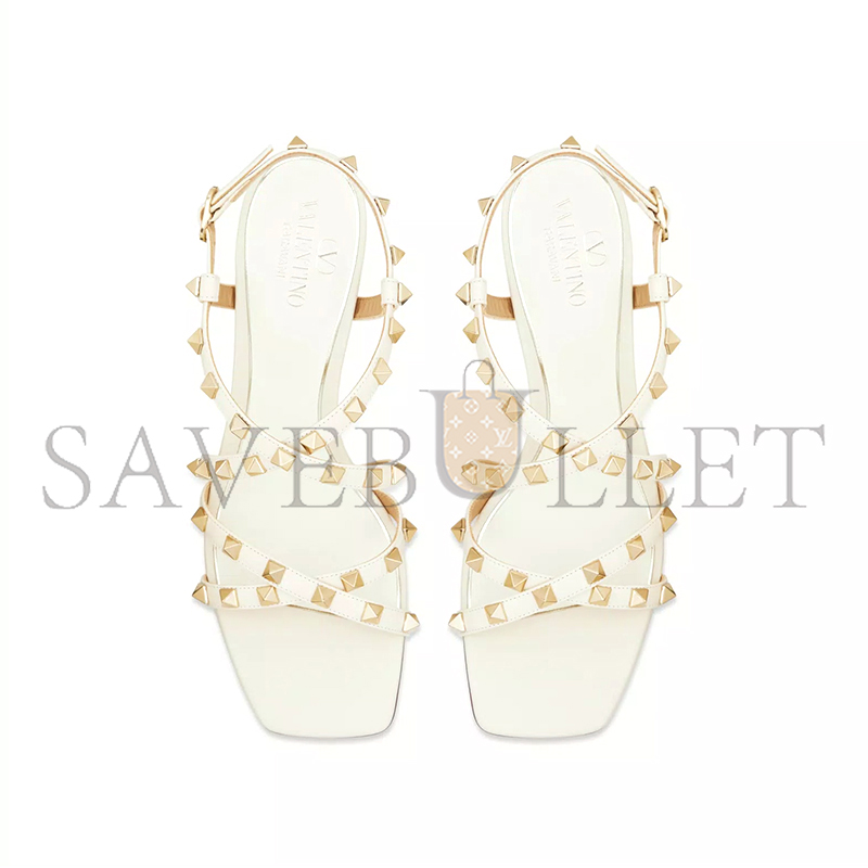 VALENTINO ROCKSTUD CALFSKIN SANDAL WITH STRAPS 60MM 5W2S0HR7VOD_I16 VALENTINO ROCKSTUD CALFSKIN SANDAL WITH STRAPS 60MM 5W2S0HR7VOD_I16