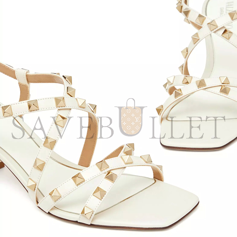 VALENTINO ROCKSTUD CALFSKIN SANDAL WITH STRAPS 60MM 5W2S0HR7VOD_I16 VALENTINO ROCKSTUD CALFSKIN SANDAL WITH STRAPS 60MM 5W2S0HR7VOD_I16