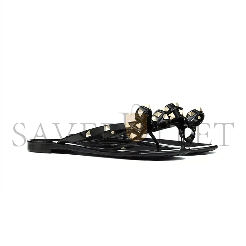 VALENTINO ROCKSTUD RUBBER SLIPPER 5W2S0552PVS_0NO VALENTINO ROCKSTUD RUBBER SLIPPER 5W2S0552PVS_0NO