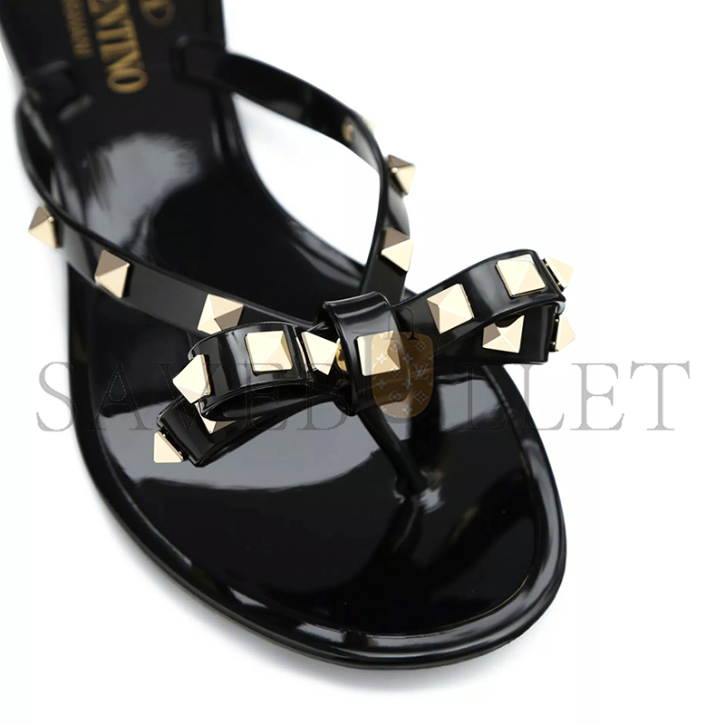 VALENTINO ROCKSTUD RUBBER SLIPPER 5W2S0552PVS_0NO VALENTINO ROCKSTUD RUBBER SLIPPER 5W2S0552PVS_0NO