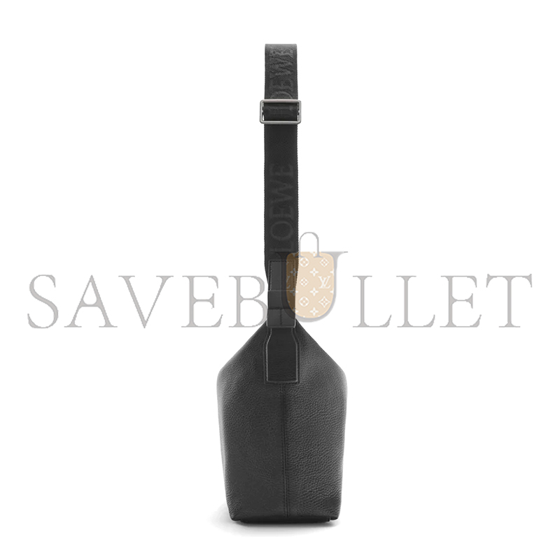 LOEWE SMALL CUBI CROSSBODY BAG IN SUPPLE GRAINED CALFSKIN B906Q63X08-1100 (29.5*22*10.5cm)