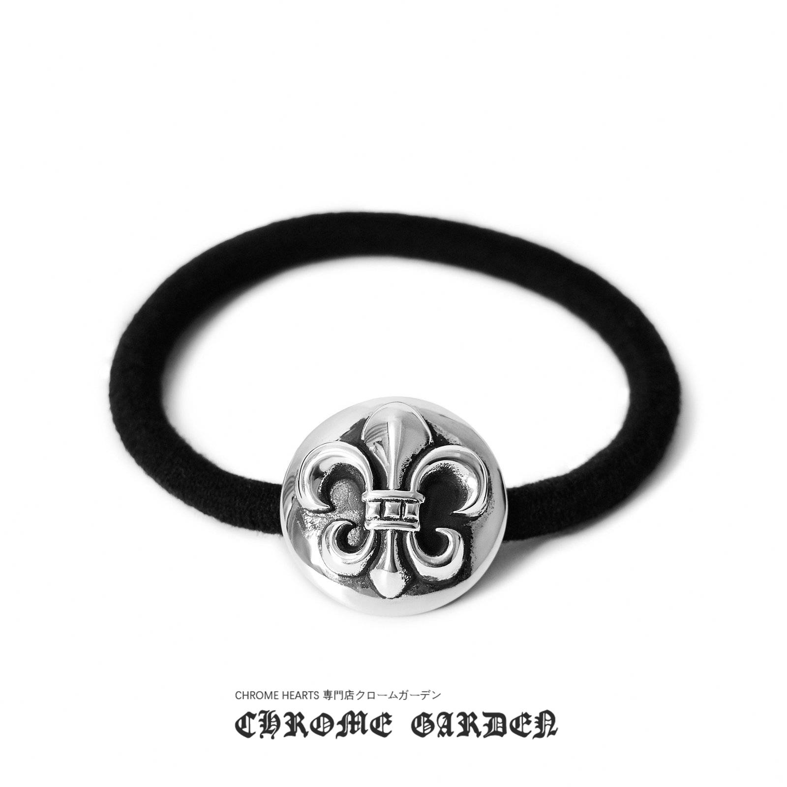 CHROME HEARTS BS FLEUR HAIR TIE