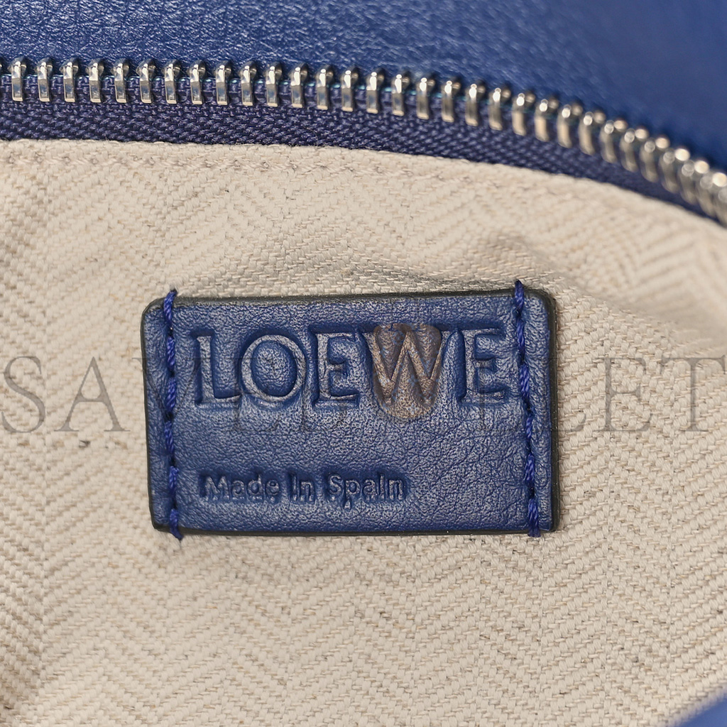 LOEWE CALFSKIN SMALL PUZZLE BAG MARINE (24*16.5*10.5cm)