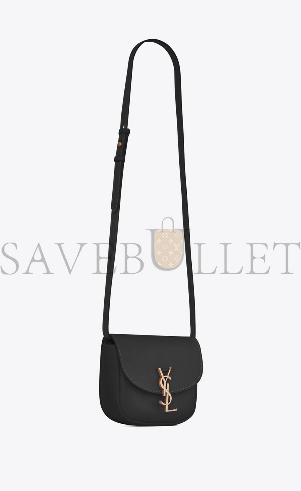 YSL KAIA SMALL SATCHEL IN SMOOTH LEATHER 619740BWR0W1000 (18.5*15.5*5.5cm)